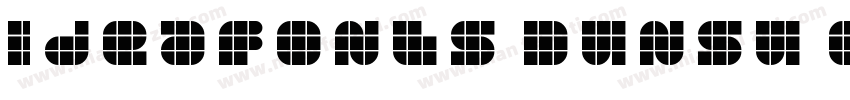 IdeaFonts DunSu 65字体转换